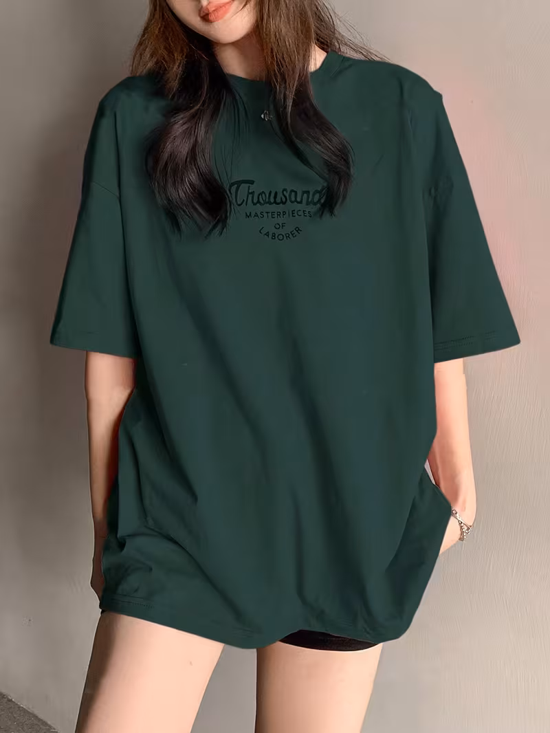 Oversized Graphic Print T-Shirt
